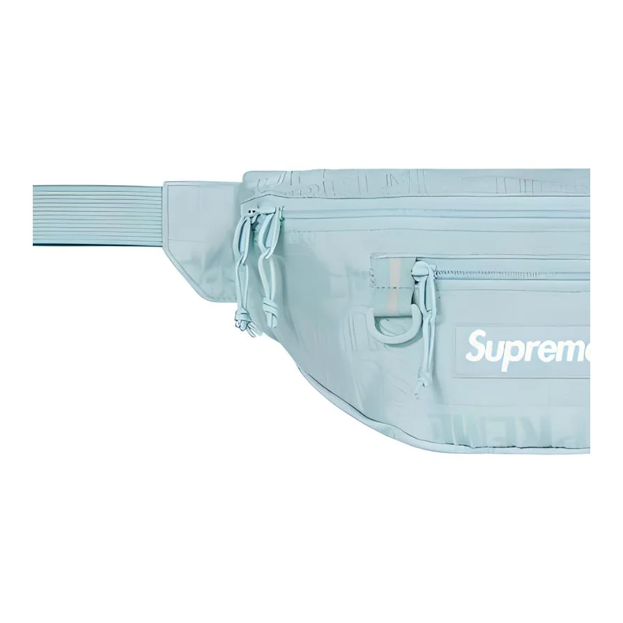 Supreme SS19 najlonska torba oko struka, unisex, boja leda, podesivi remen