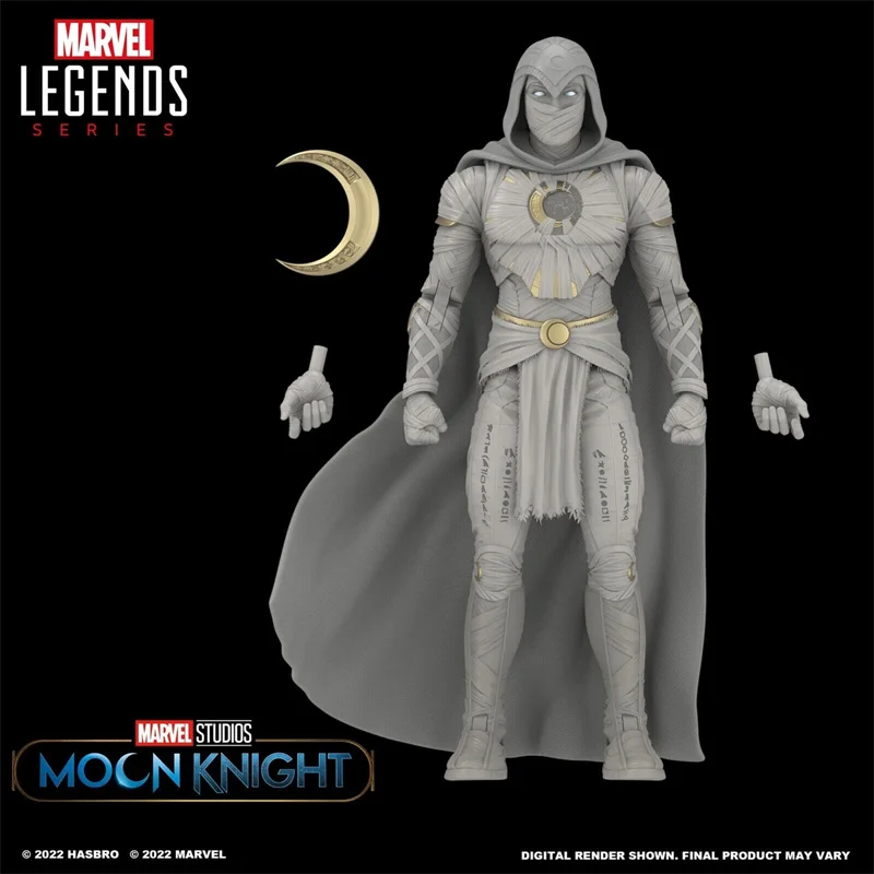 HASBRO MARVEL LEGENDS MARC SPECTOR MOON KNIGHT 6in Action Figure Collectible Model Gift New Spot Goods