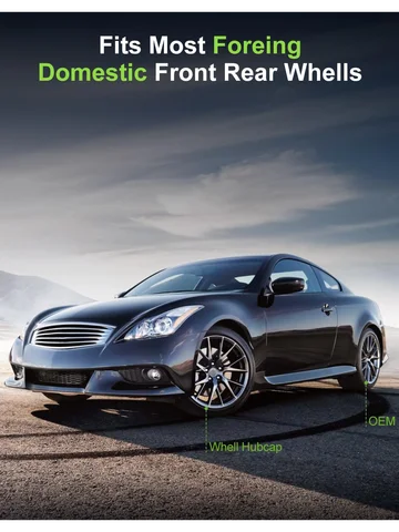 SCITOO Snap-on navkapsel bildäck utbyte yttre kåpa OEM stålfälg navkapslar hjulkapsel fälg 15 tum set med 4 delar silver 12 best sales 15-tums navkapsel - №6