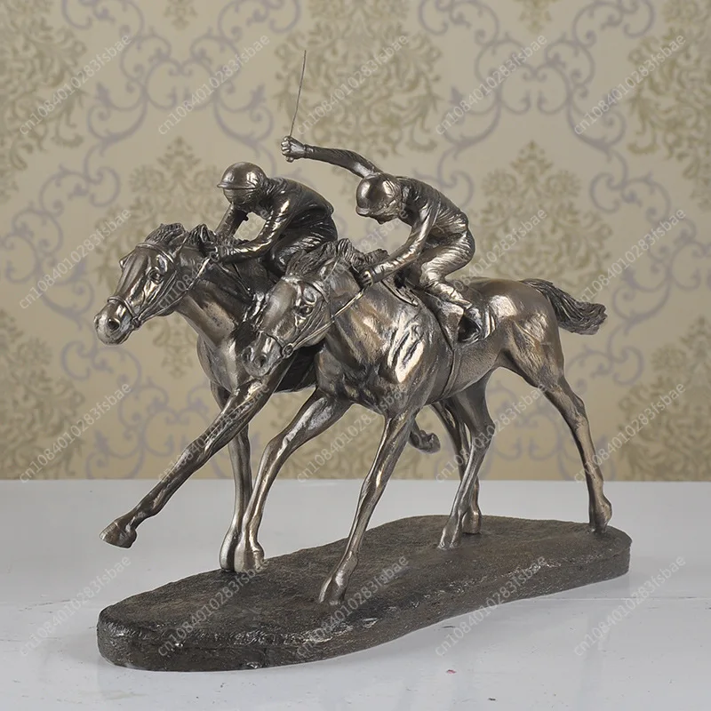 Cold Cast Copper Horse Ornament, Light Luxury Handicrafts, Small Exquisite Horses, Successful Decoration