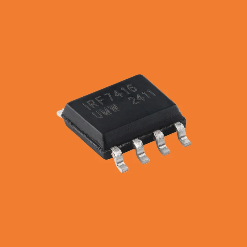 50pcs/Original Genuine IRF7416TR SOP-8 30V/10A P-channel, Field Effect Transistor