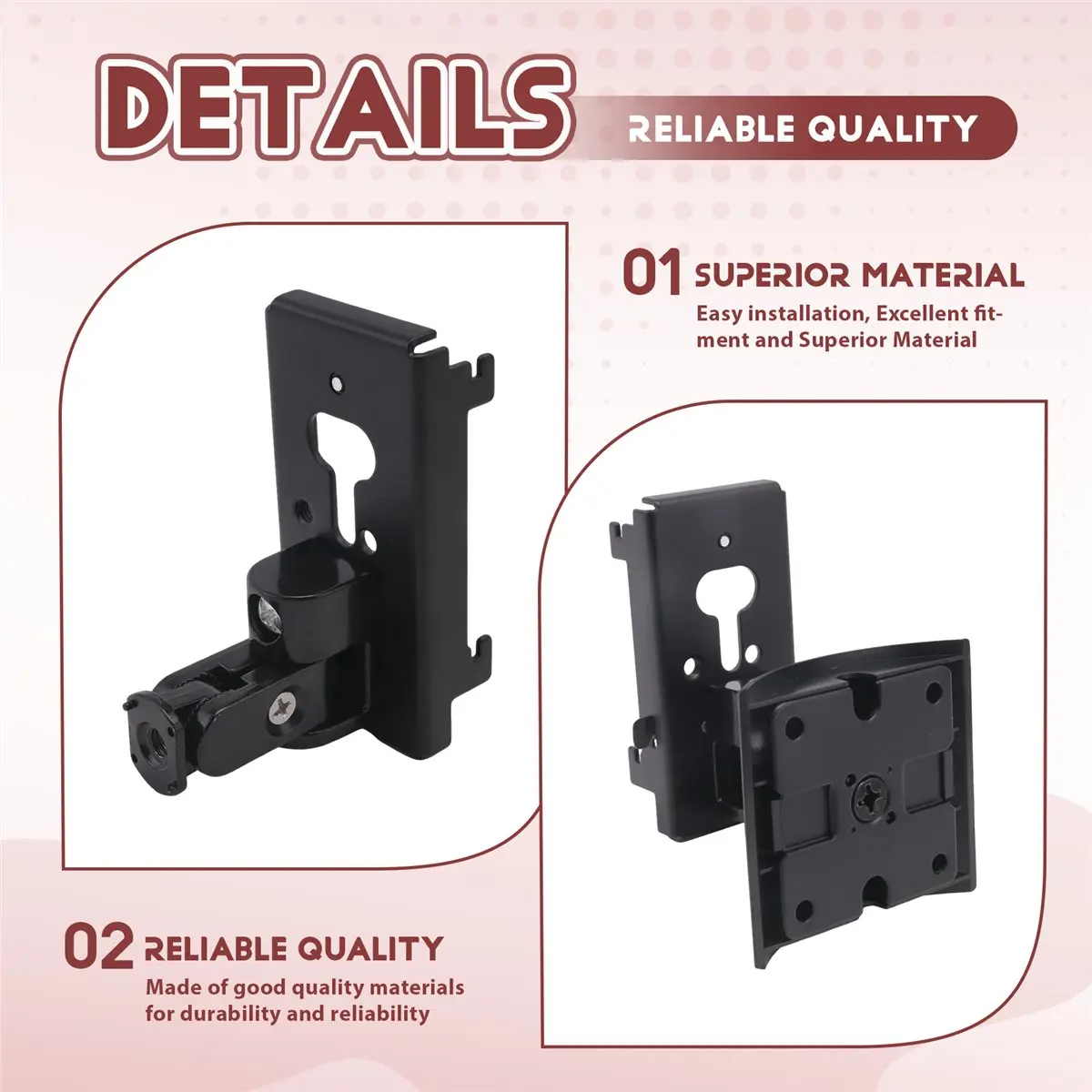 NEW DT85-Surround Speaker Wall Mount Ceiling Bracket Stand Swivel Mount Hanging Stand for -20 Series II
