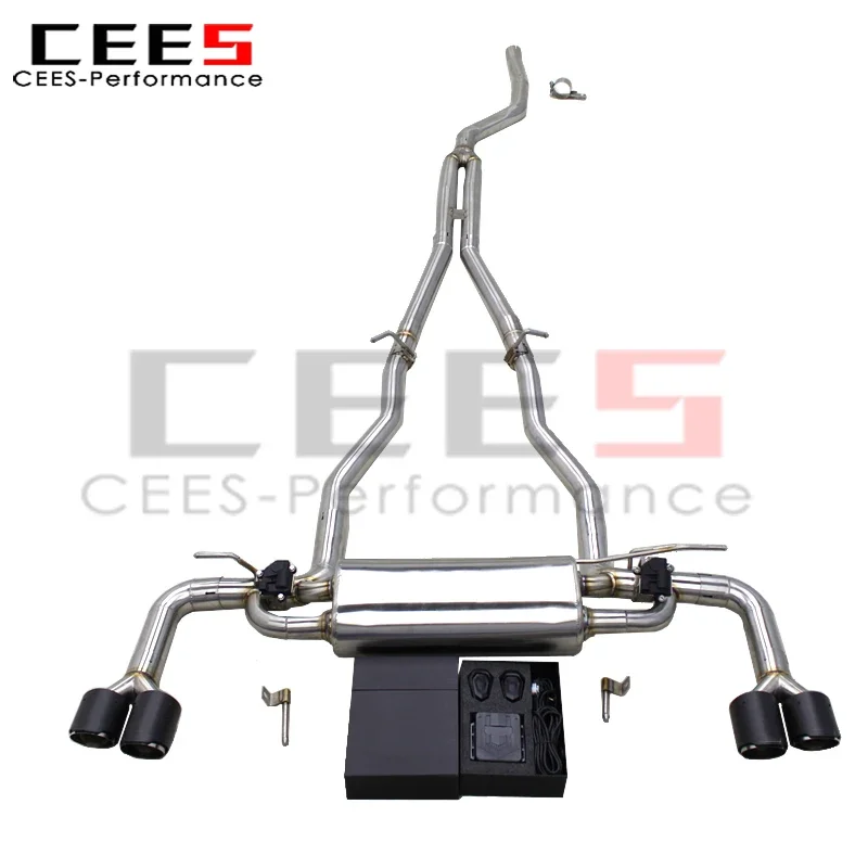 CEES for BMW 525/525Li G68 2.0T 2024+ Stainless Steel Catback Valvetronic Muffler Exhaust System Enhanced Power
