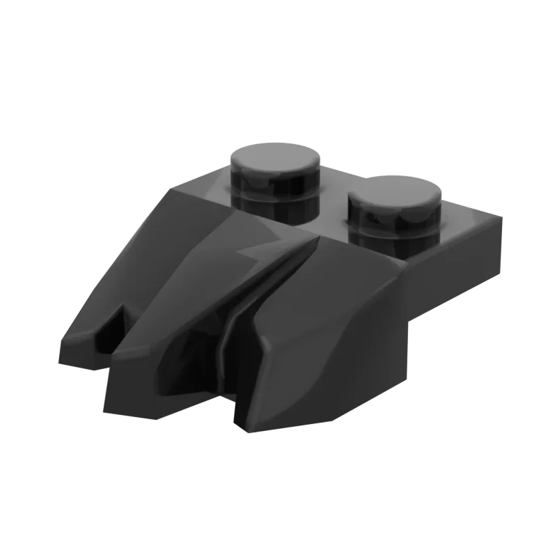 MOC 10PCS 27261 1x2 Blocchi di costruzione modificati con 3 artigli Dita di roccia Mattoni Particelle Puzzle Giocattoli Per bambini Compleanno Regali per bambini