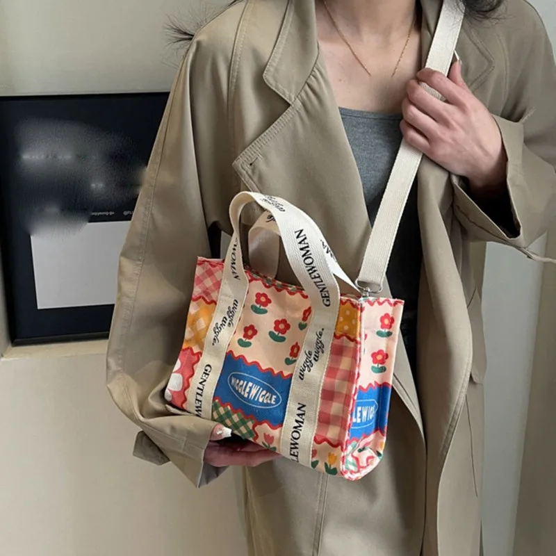 Large Capacity Women's Crossbody Bag with Top Handle - Travel Party Work