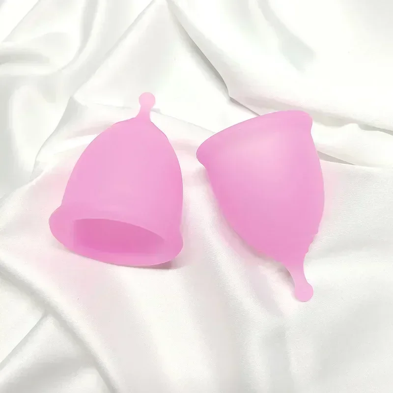 1PC Women Cup Medical Grade Silicone Menstrual Cup Feminine Hygiene Menstrual Lady Cups Health Care Period Cupp