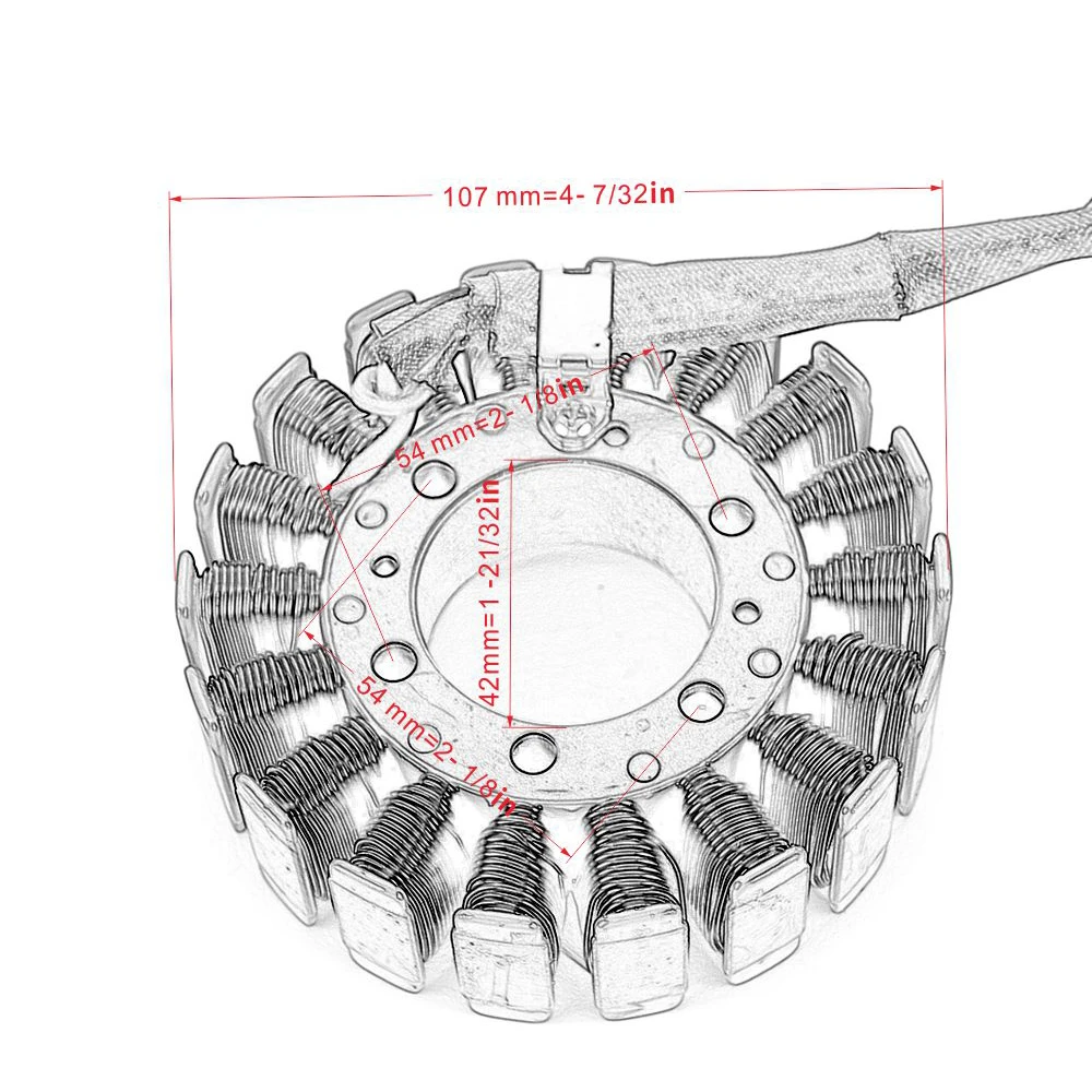 دراجة نارية الجزء الثابت لفائف لهوندا CB900F الدبور 900 CB919 2002 2003 2004 2005 2006-2007 31120-MCZ-003