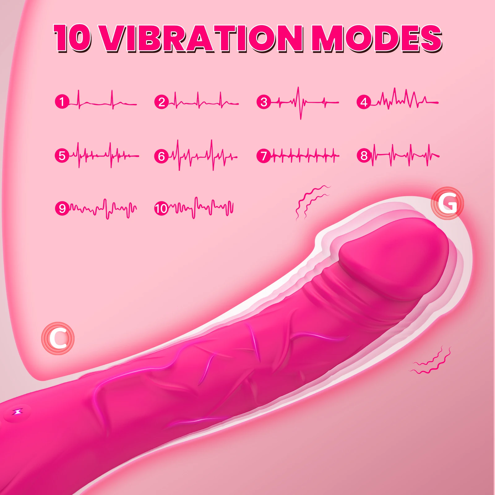 AV Stick Vibrator Female Clitoral Stimulator Liquid Silicone G-spot Vibrator Vagina Dildo Female Masturbation Adult Products