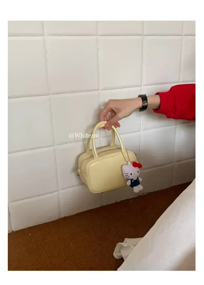 Korean women\'s bag ins blogger with autumn fashion versatile handbag small square bag casual shoulder crossbody bag