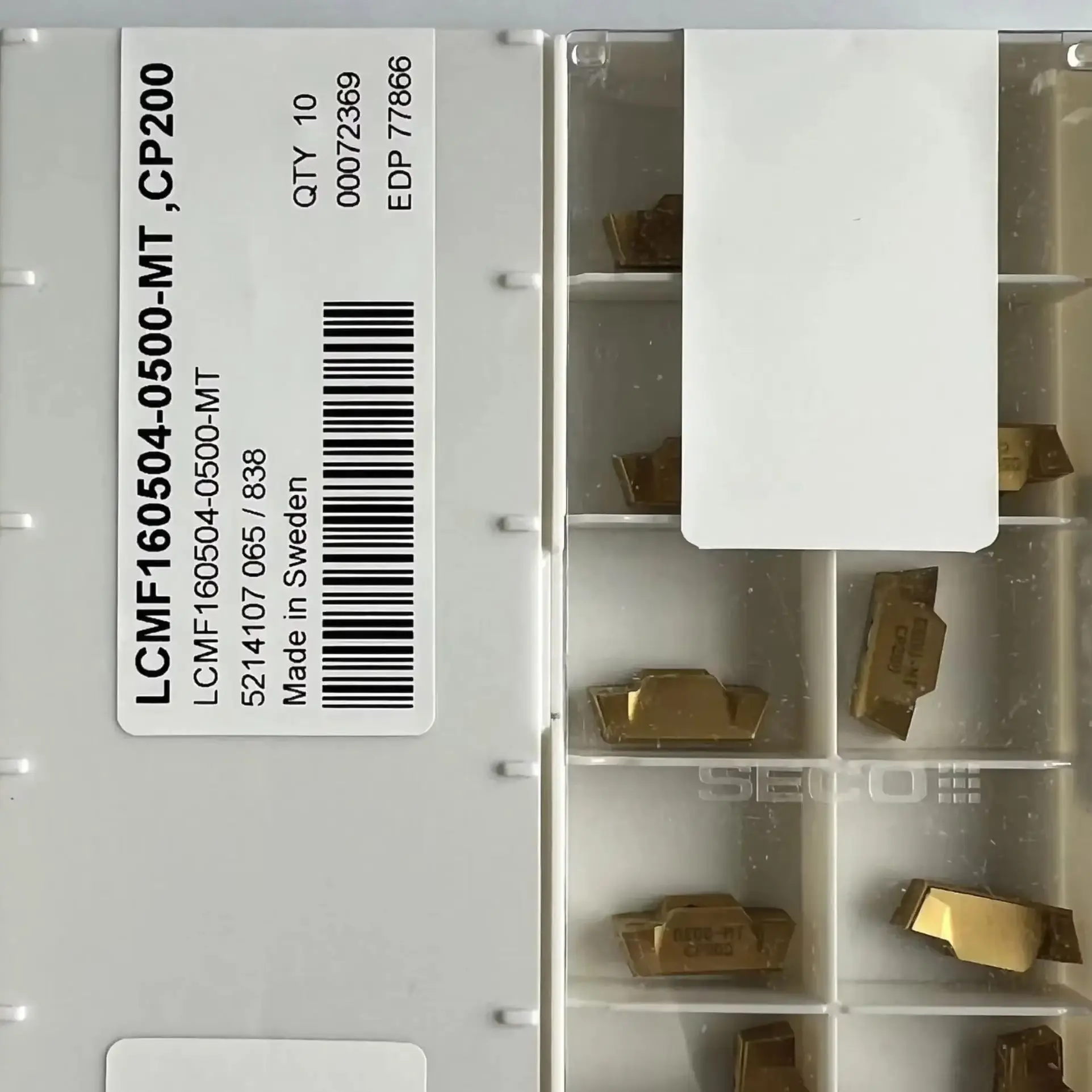 

LCMF160504-0500-MT, CP200 /Alloy blade 10 PCS