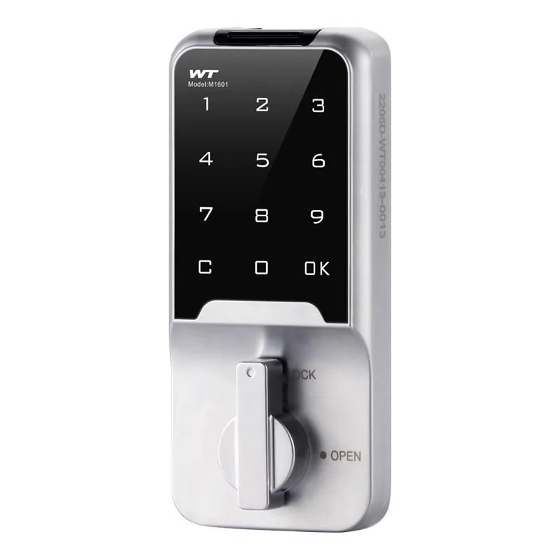 Imagem -06 - Segurança Eletrônica Senha Lock Digital Porta do Armário Touch Screen Mesa Prevenção Roubo Seguro Zinc Alloy