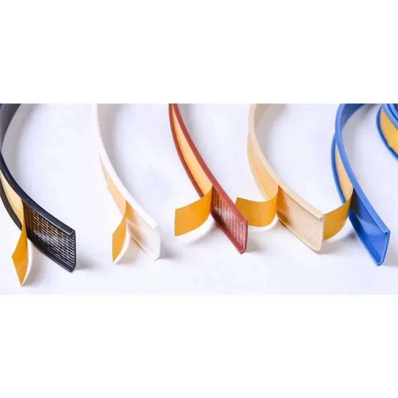 กาว U-molding ขอบแถบ Edgeband 9 มม.12 มม.14 มม.15 มม.16 มม.18 มม.-36 มม.สีขาวสีเบจสีเทาสีดําสีแดงสีฟ้าสีเขียวสีเหลืองสีน้ําตาล