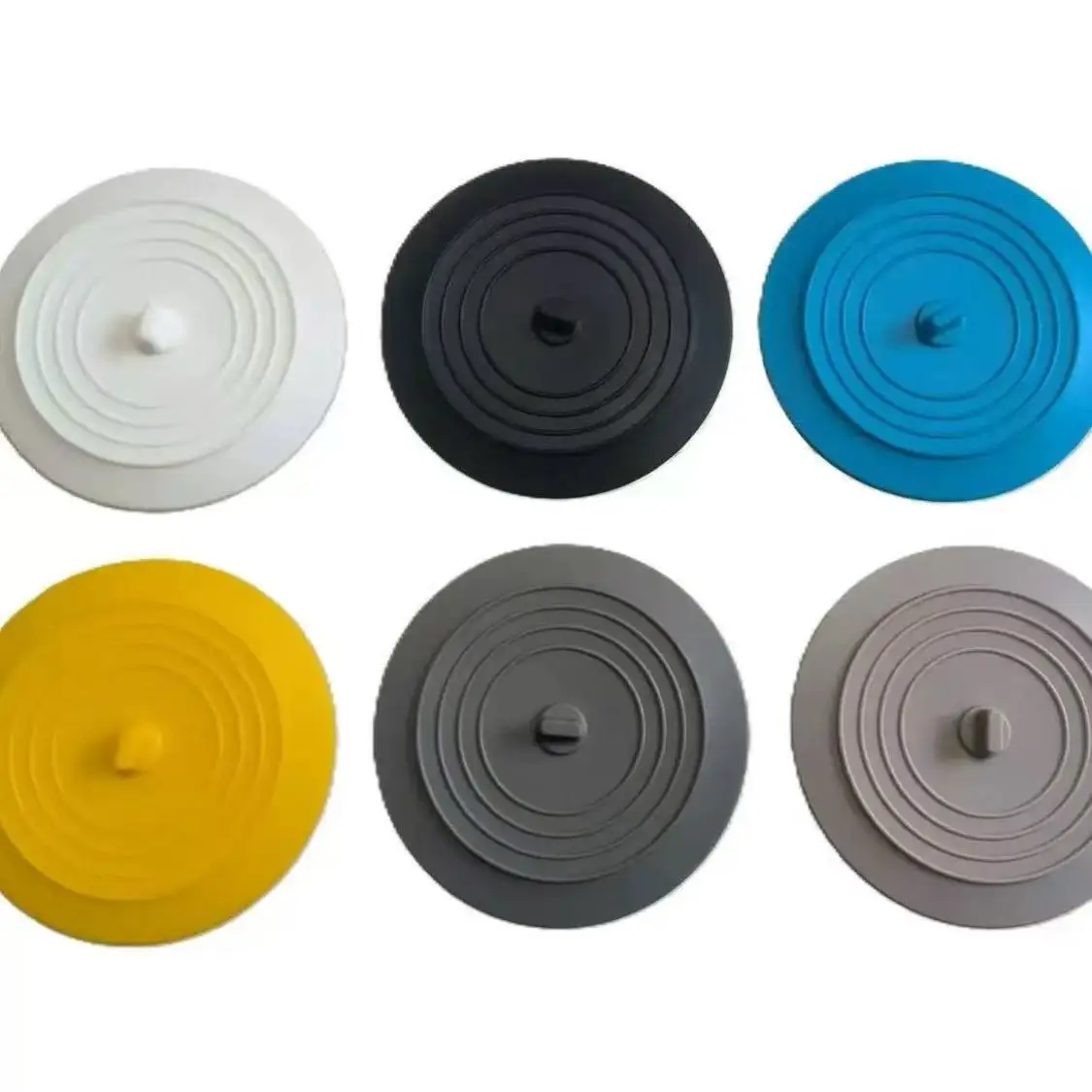 15cm Großer Silikon-Badewannenstopfen Auslaufsicherer Abflussdeckel Waschbecken-Haarstopper Flacher Wannenstopfen Badezimmer-Zubehör – Detail 2