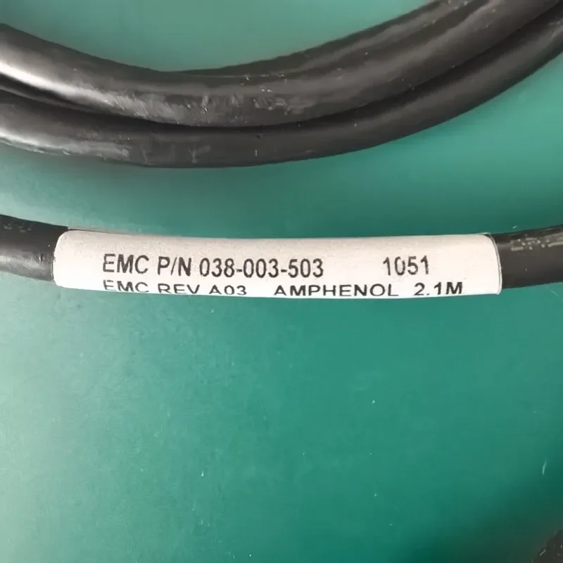 for EMC Storage PN 038-003-503 CX Series High Speed HSSDC2 to SFP Interconnect Cable 2.1m Reliable Data Transfer Solution