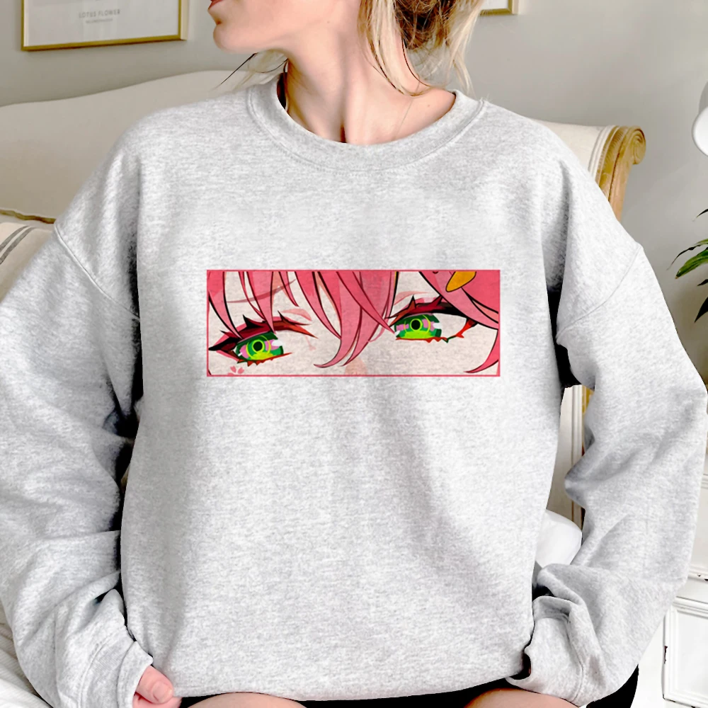 

Anime Eyes hoodies women 90s anime Fleece streetwear sweater Hood female graphic clothes