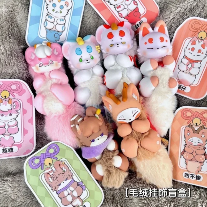 

Сказочные звери Palm Have Spirit Series слепая коробка, экшн-фигурка, кукла-сюрприз, сумка, подвеска, загадочная коробка, декор на день рождения, игрушки