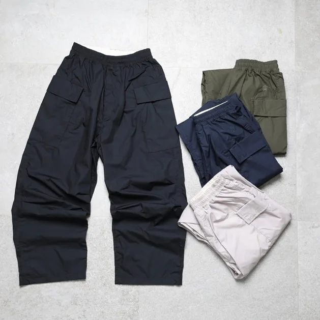 

NANAMICA Cargo Deck Pants 25aw Outdoor Waterproof Lightweight Paratrooper Tooling Loose Pants
