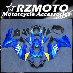 スズキモーターサイクルフェアリングキット,射出成形ボディキット,青,GSX-R,600, 750,2011,k11,2012, 2013, 2014, 2015, 2016, 2017, 2018,