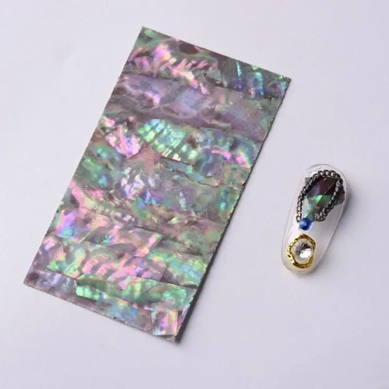 Aesthetic Sticker with Abalone Shells Pattern for Scrapbooks Photo Album Phone Case Art Handmade Art Craft