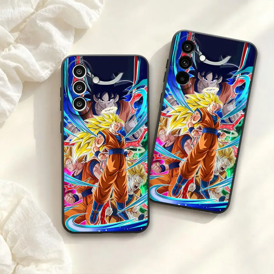 Dragon Balls SS3 Goku Phone Cover Case for Samsung Galaxy A16 A05 A24 A20s A13 A14 A27 A52 A17 A12 A51 A71 A36 A26 A34 A73 A15