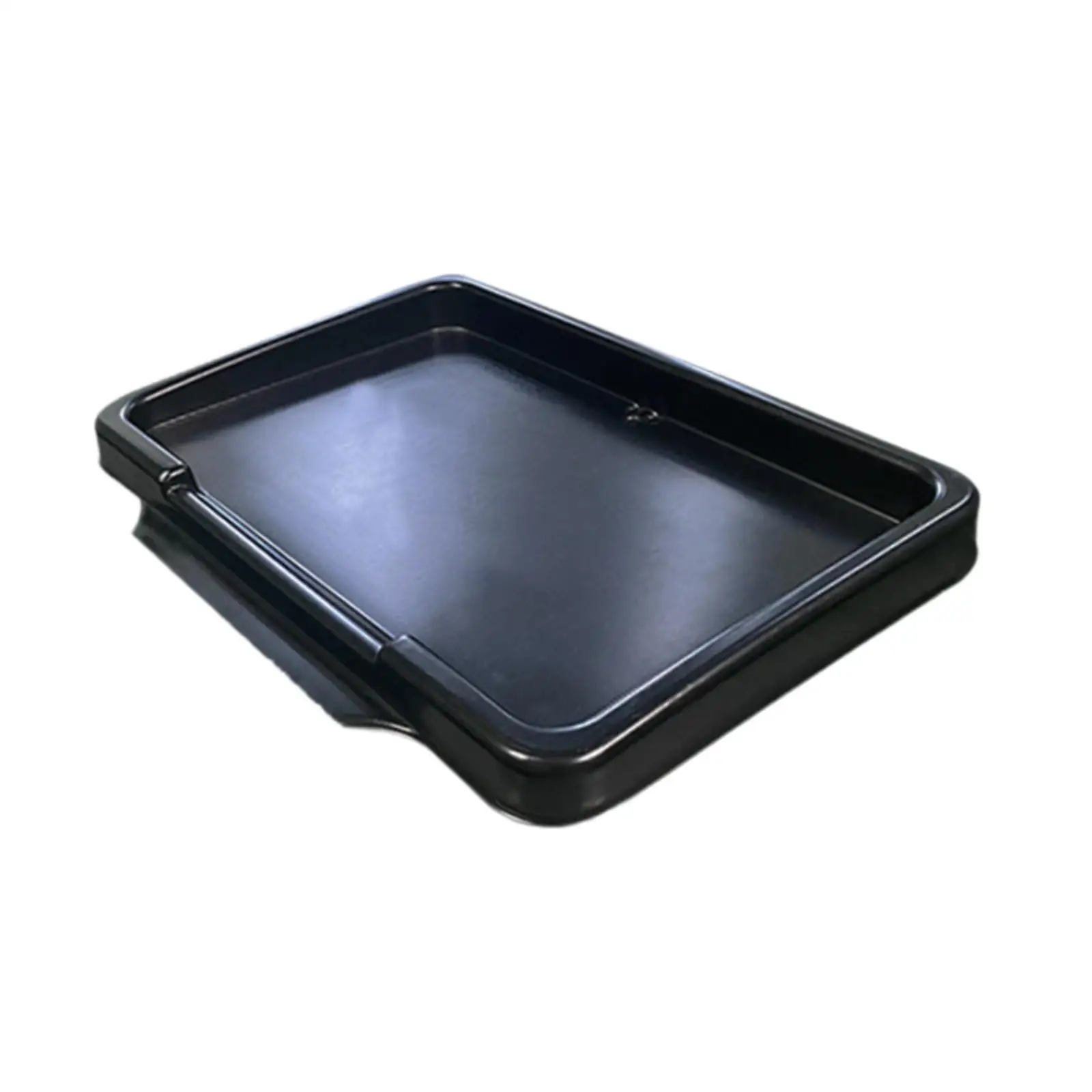 Golf Ball Tray Holder Box Black Supplies Golf Ball Container for Outdoor Sports Chipping Most Hitting Mats Indoor Golf Swing