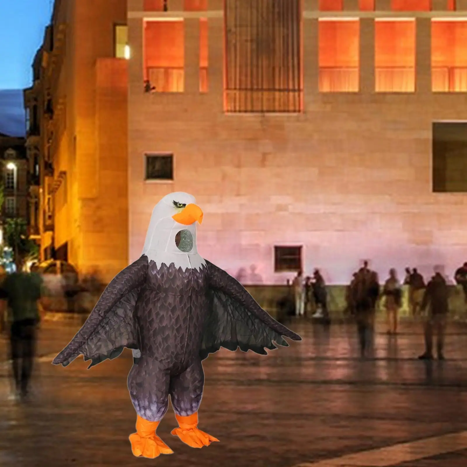 Disfraz inflable, práctico y cómodo traje de utilería para fiesta de Halloween