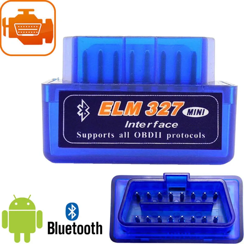 Bluetooth ELM327 V2.1 V1.5 Auto OBD Scanner Code Reader Tool Car Diagnostic Tool Super MINI ELM 327 For Android