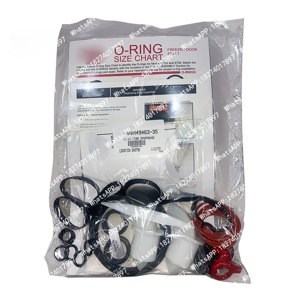Ice Cream Maker Parts Bag X49463-35 Repair Tool Kit For DQ8756 Sundae Machine