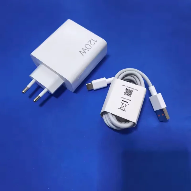 Chargeur rapide Turbo 120W Original EU US 6A avec câble Type C pour Xiaomi Poco X3 NFC X4 Mi 11 10 Lite 5G Redmi, câble de protection 0,3m