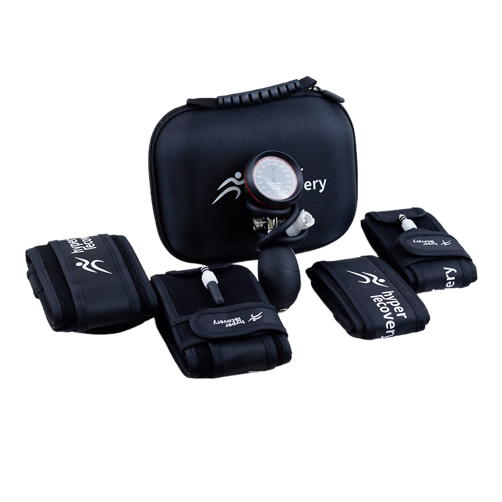 BFR Compression Cuffs with Pump – for Blood Flow Restriction Training & Muscle Recovery | Portable Exercise & Rehab Tool