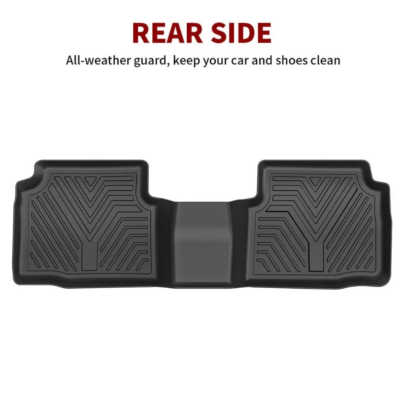 All Weather 3D Front & Rear Floor Mats for 2020 2021 2022 2023 Ford Escape 3PCS Car Liners United States