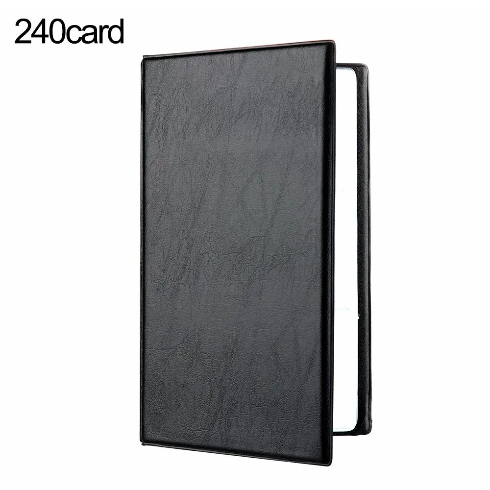 

Paper Craft Credit Card Collection Book Case Card Holder Books Leather Cards Album