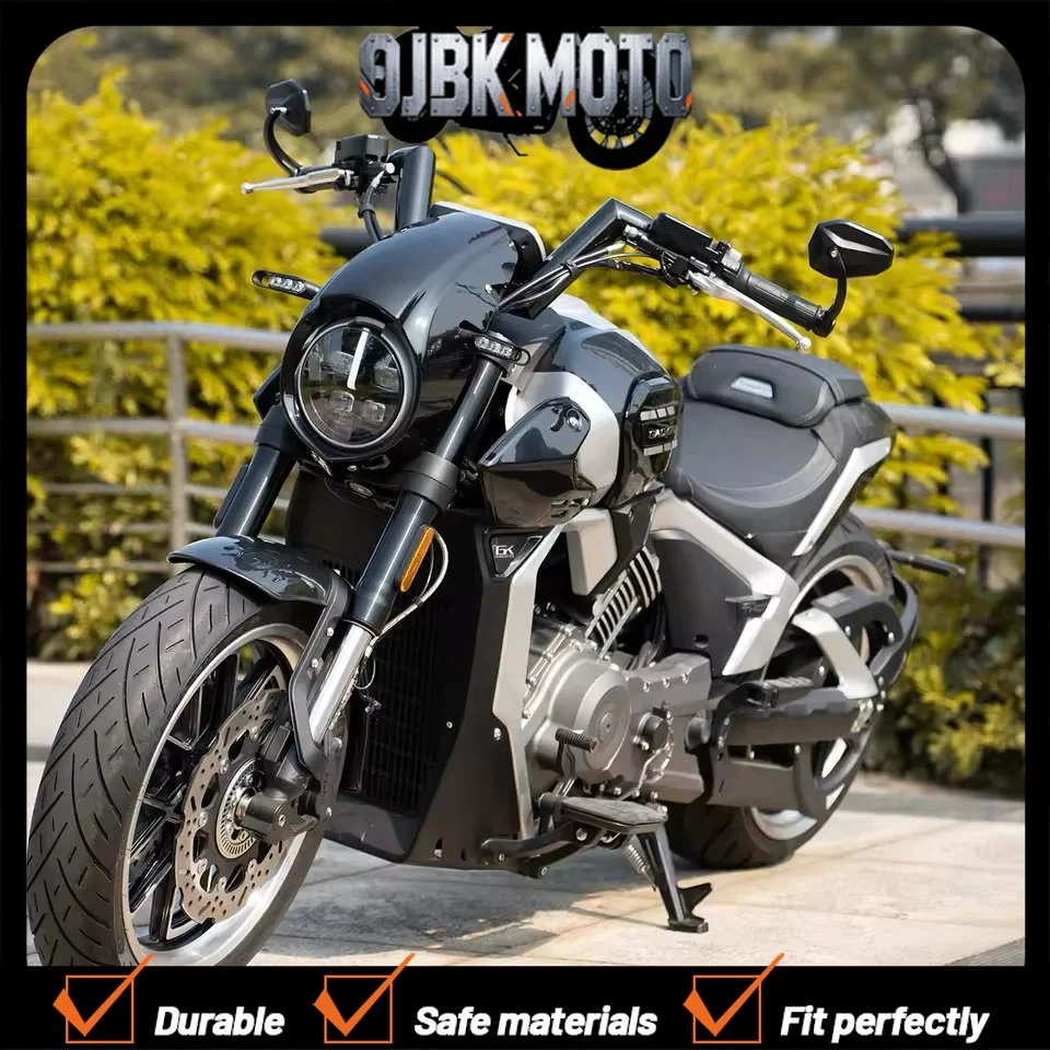 

Motorcycle 22mm thick handle Hanger handlebare compatible For MBP C1002V Increase the height of modified handle V Shape with Bar