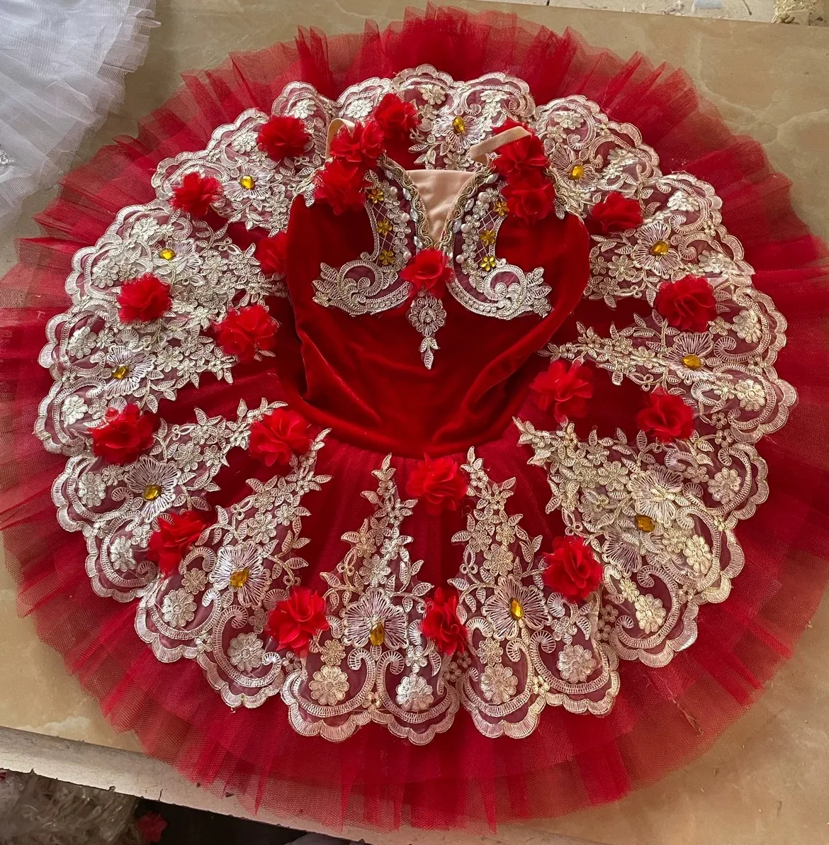 

Skirt Swan Lake Ballet Dress Performance Costume Kids Belly Clothing Stage Professional Tutu Ballet Dance Tutu