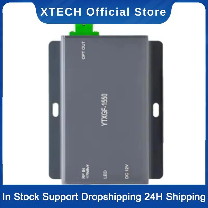 

XTECH 1550Nm FTTH CATV Мини-оптический оптоволоконный передатчик Разъем SC/APC Выходная оптическая мощность 10 МВт EU PLUG