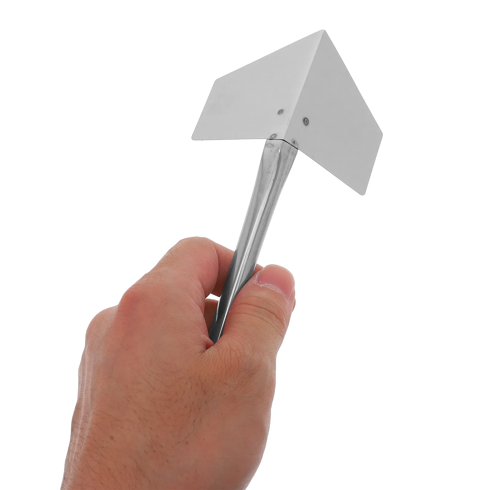 2Pcs Corner Trowel Stainless Steel Drywall Edge Finishing Tool Professional Plastering Construction Hand Tools