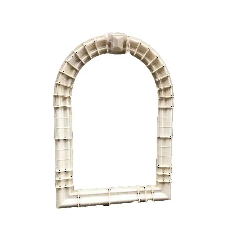 Cement Arch Window Plastic Frame Decorative Strip Concrete Window Decoration Sill Design Mold
