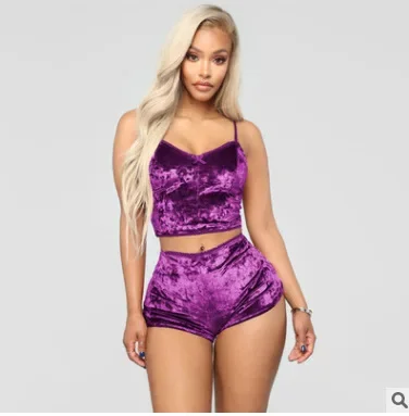 السيدات بيجامة مجموعة لطيف طباعة نمط ملابس خاصة الحرير الخامس الرقبة مثير بيجامة الساتان ليلة المنزل الدعاوى ارتداء بلوزات وسراويل قصيرة بلا أكمام