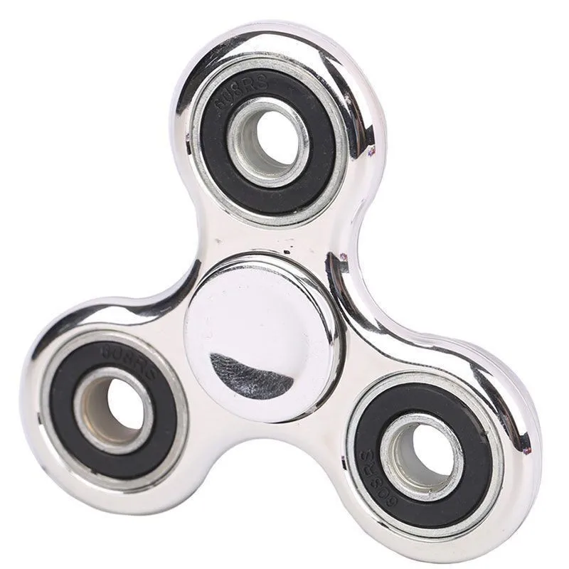 Regenbogen-Fidget-Spinner-Spielzeug aus Metall, UFO-förmige Handspinner, Geschenk für Kinder und Erwachsene, Drehspitze zur Konzentrationserhöhung am Schreibtisch – Detail 12
