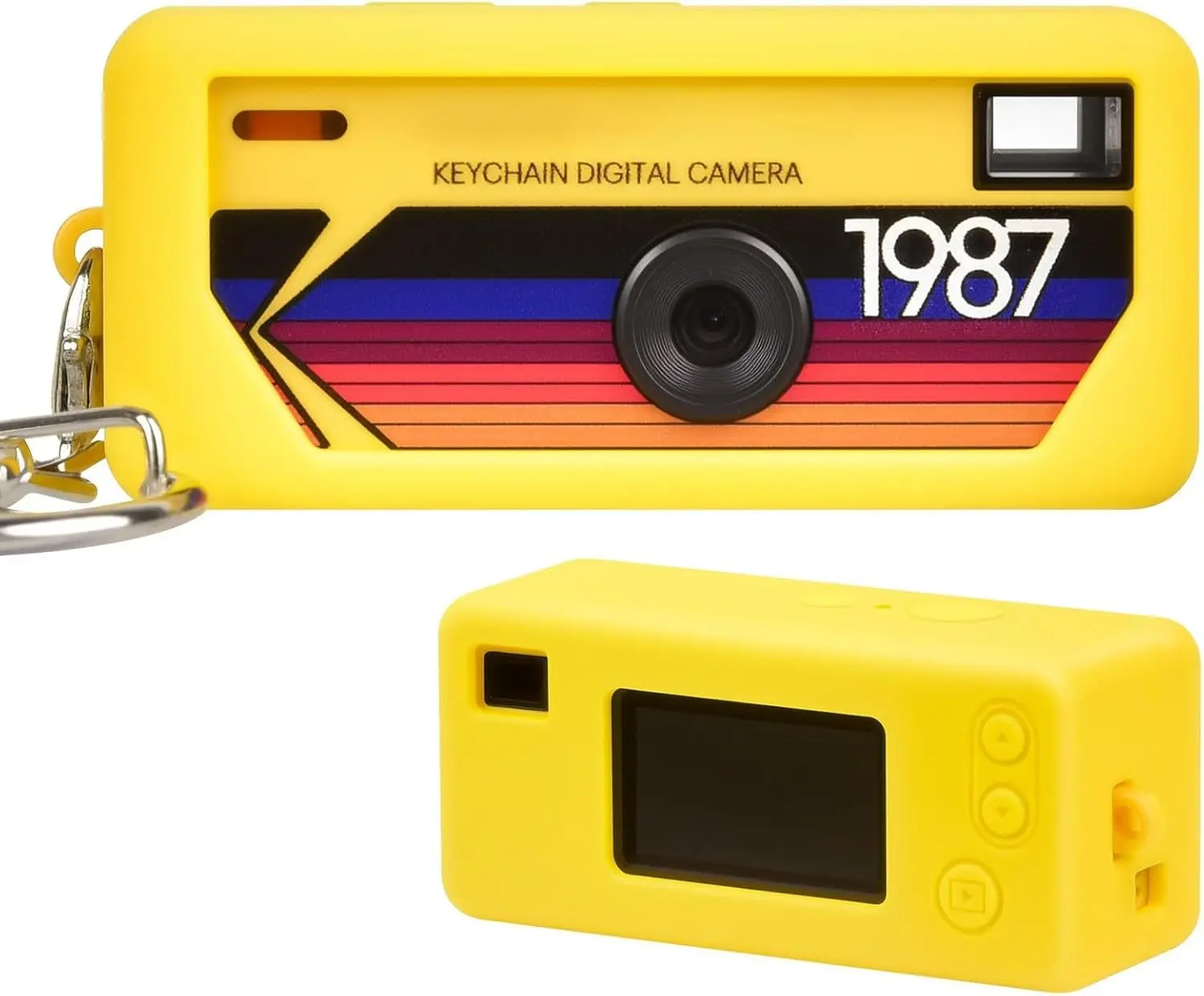 

Silicone protective case for KODAK Charmera Keychain Digital Camera Shock- and drop-resistant protective accessories