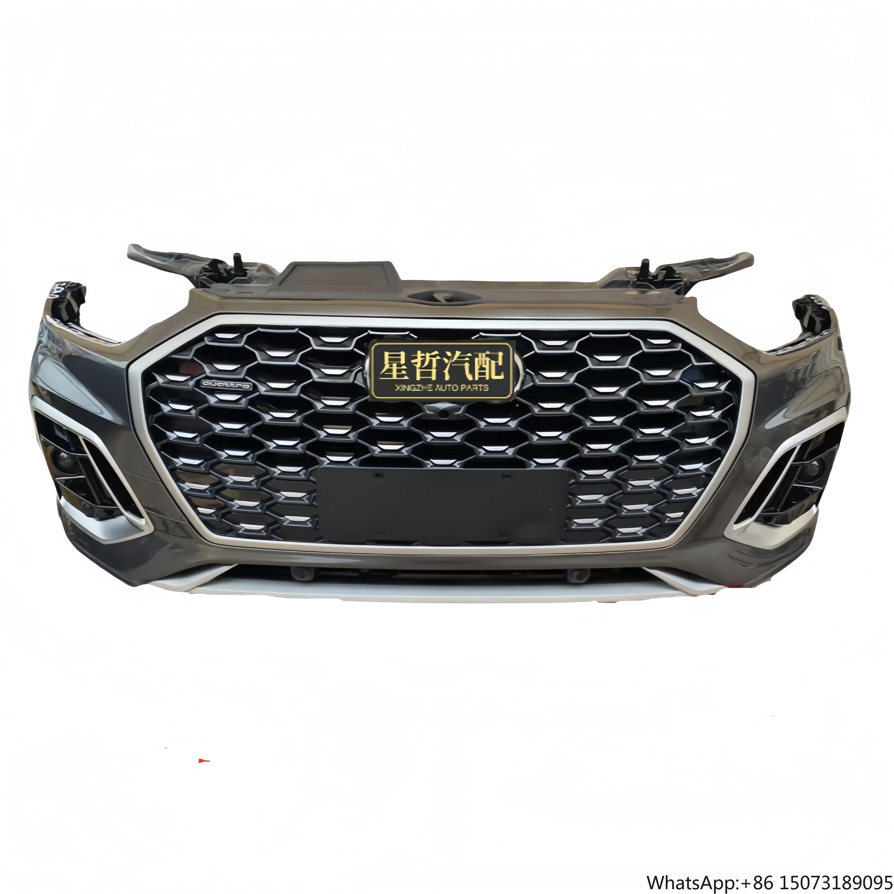 

High Quality Car Body Kit Q5 Front Bumper Grille Radiator Headlight Assembly Compatible with 22 Year Models