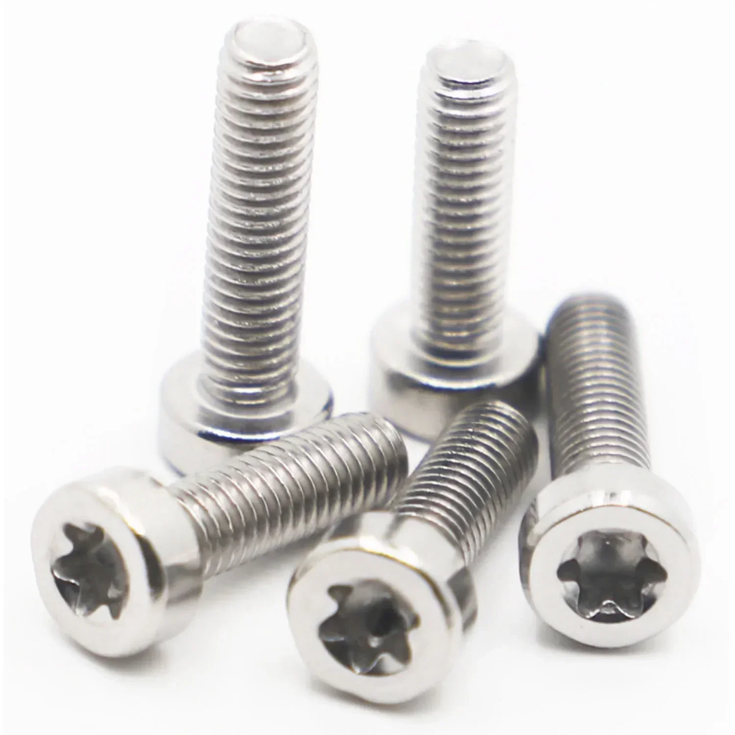 SUS304 Stainless Steel hex socket torx head screws M2 M2.5 M3 M4 M5 M6 Six lobe Security head screws