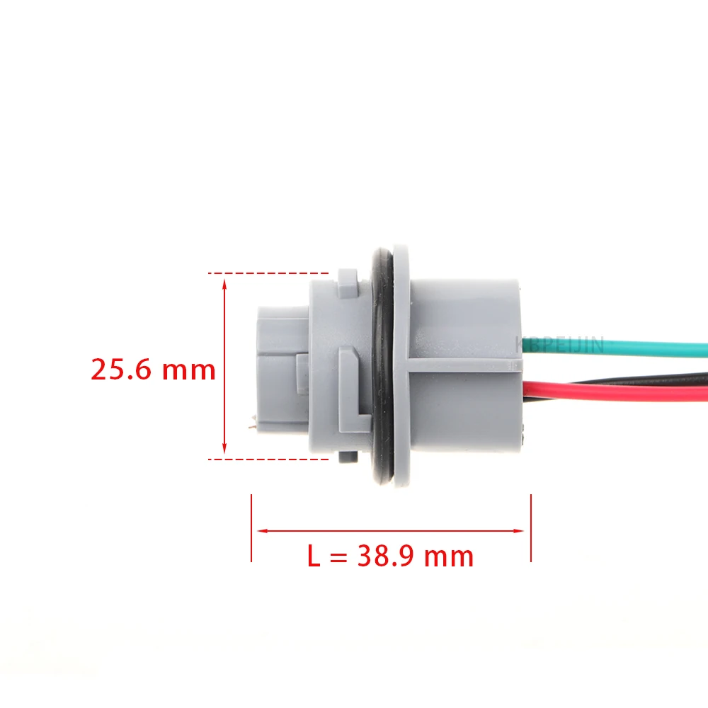 1x For Hyundai Solaris Kia Optima 2014 2015 Tail Light Socket 1157 BAY15D Bulb Holder Connector Accessories view 4