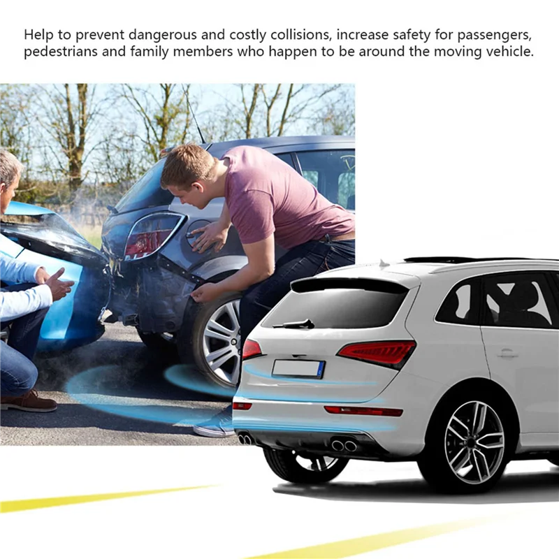 3X реверсивный радар-датчик, зонд, зуммер, общие автомобильные принадлежности