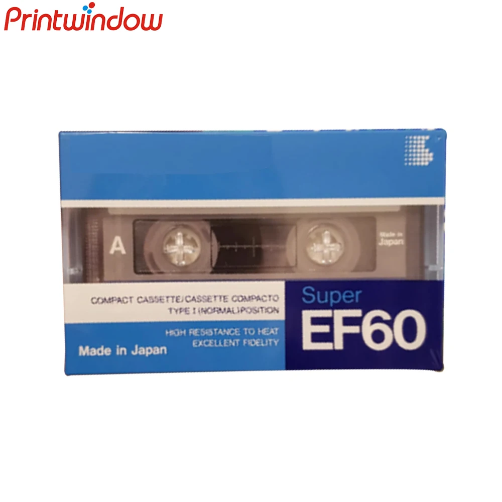 

1PC Original Type I Blank Cassette Tape for SONY EF60S Japan Made