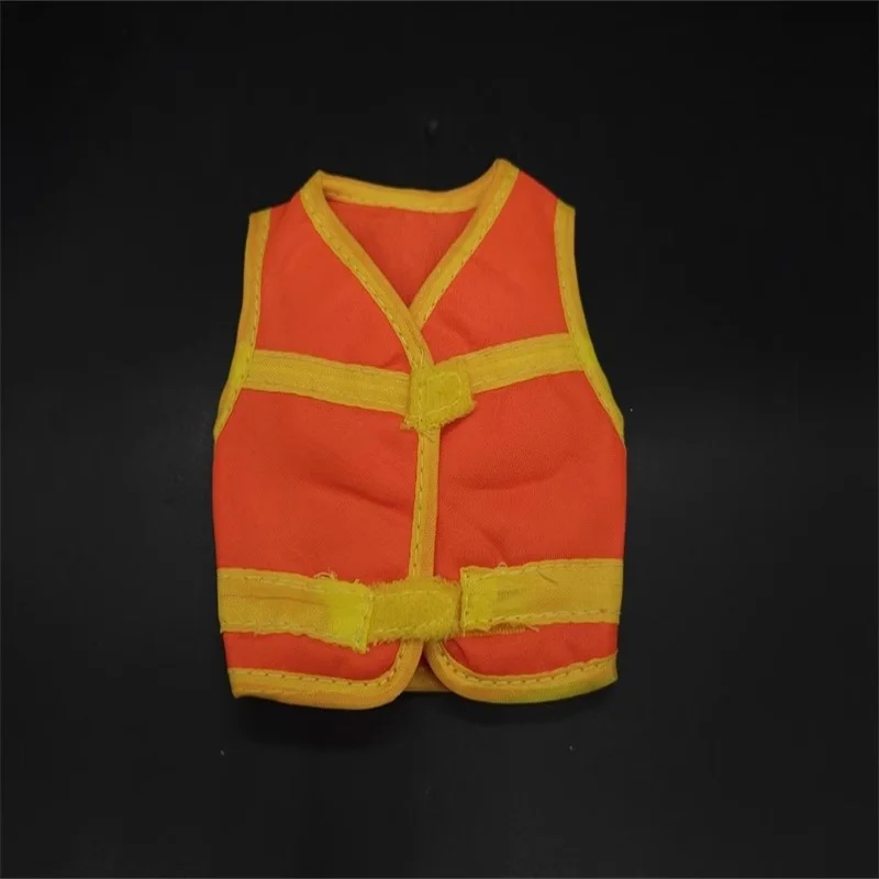 

1/6 Soldier Accessories Firefighter Reflective Vest Combat Uniform High Quality Model For 12'' Action Figure Body In Stock