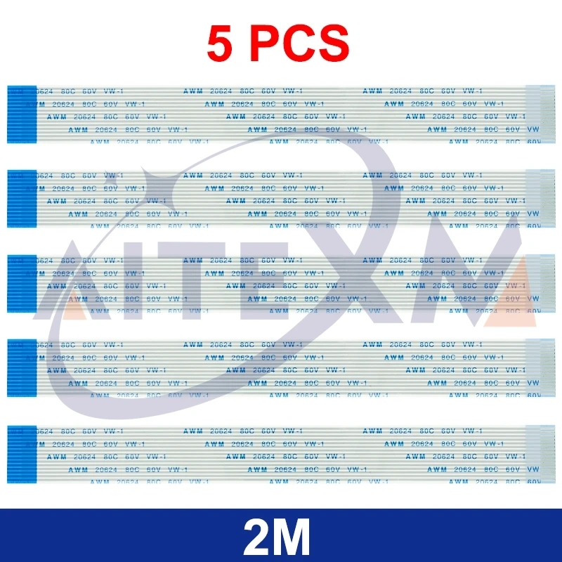 Flexkabel für Raspberry Pi Modell B+ 2M 1M 50CM 30CM 20CM 15CM 15 Pins Band Flex Kabel 15CM-200CM 1,0mm AWM 20624 80C 60V VW-1