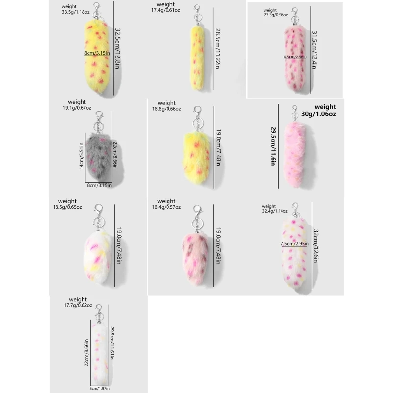 Animal Styles Trim Fuzzy Furs Embellishment For Winter Outfits Nursery Decoration And Accessories