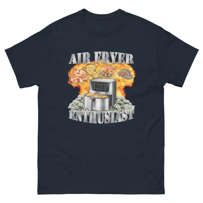 Air Fryer Enthusiast Shirt Oddly Specific Meme T-Shirt Funny Gift Sarcasm T-Shirt Funny Meme T-Shirt Gym Shirts