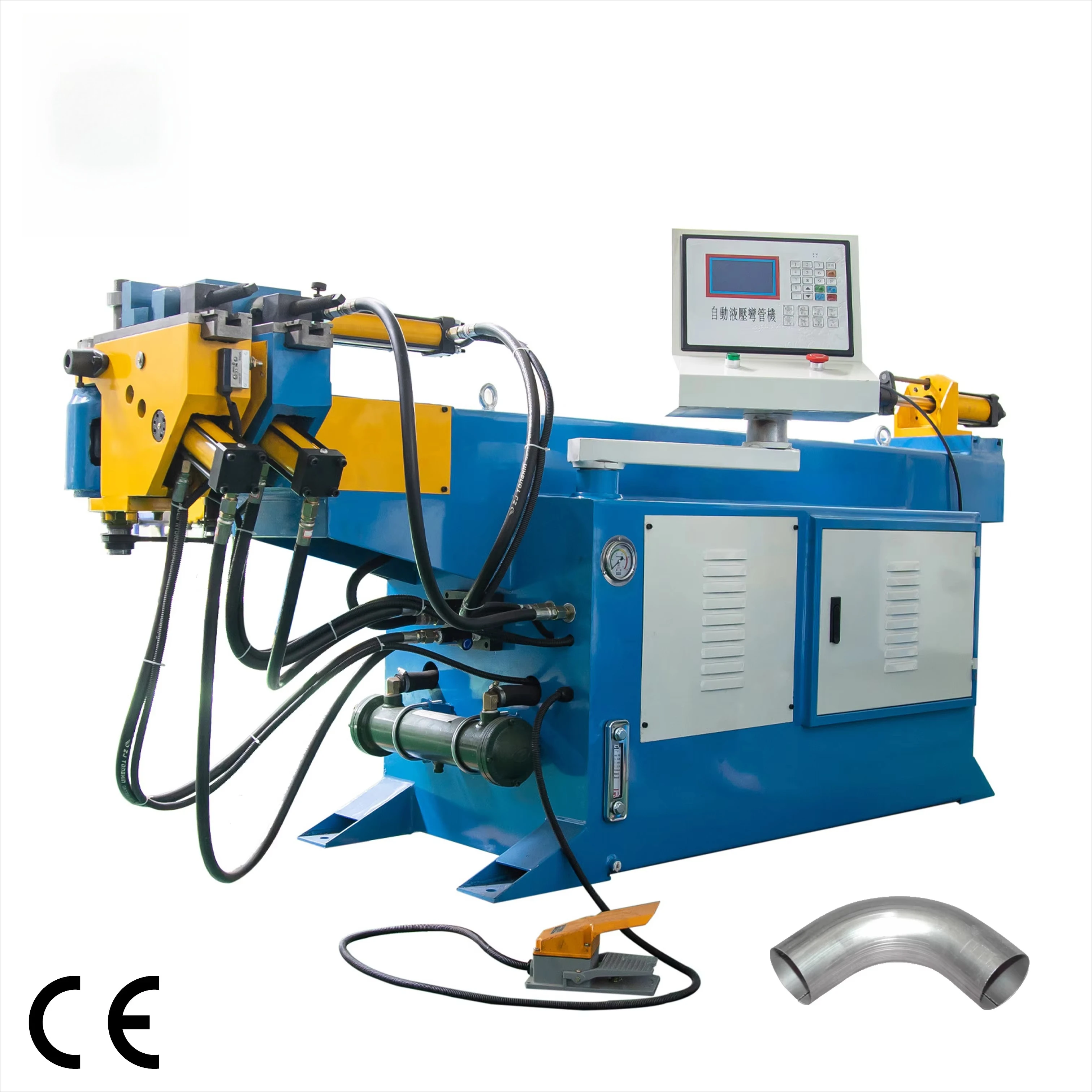 

DW89NC Stainless Steel Tube Bender with Motor Bearing Engine Core Components End Forming Services